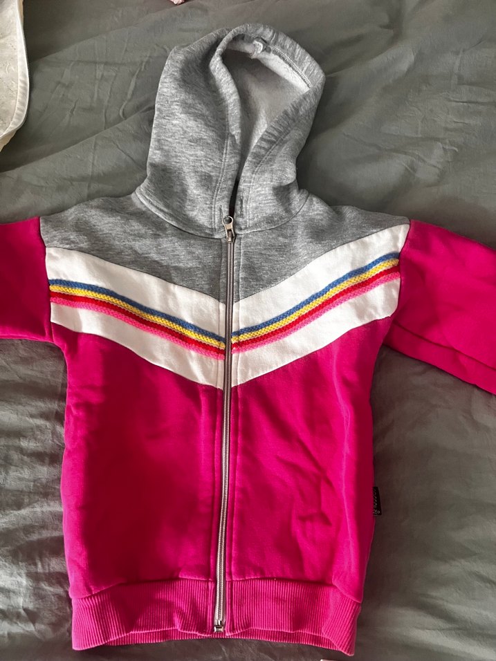 Gri Kapüşonlu Fermuarlı Eşofman Takımı - Görsel 2