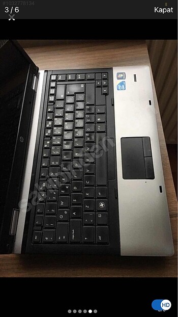  Beden Hp probook 6450b laptop