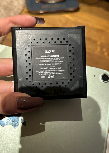 HUDA BEAUTY Easy Bake Peachpie - Görsel 4