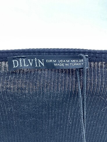 m Beden siyah Renk Dilvin Bluz %70 İndirimli.