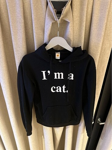 Diğer Kedi kulaklı sweatshirt