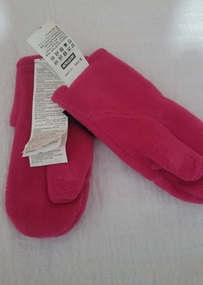 QUECHUA Marka 3-4 aylık kız çocuk polar tek parmaklı outdoor eld - Görsel 4