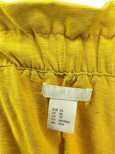 xs Beden sarı Renk H&M Günlük Elbise %70 İndirimli.