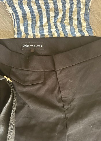 Midi Kumaş Pantolon - Görsel 2