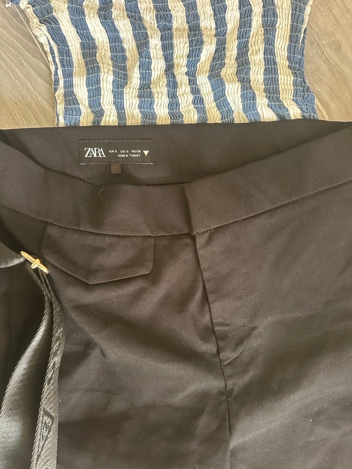 Midi Kumaş Pantolon - Görsel 2