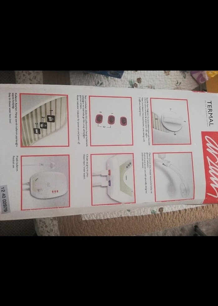 Elektrikli şofben termal arzum - Görsel 3