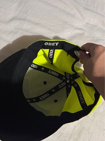 Beden sarı Renk OBEY ŞAPKA