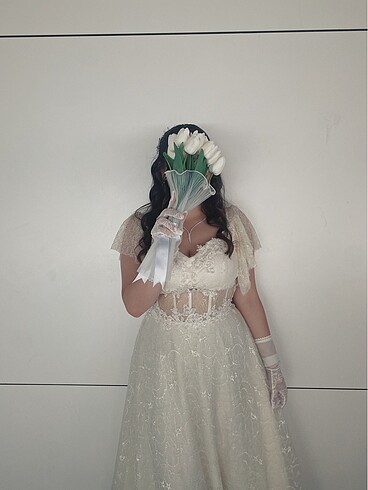Nikah dış çekim elbisesi