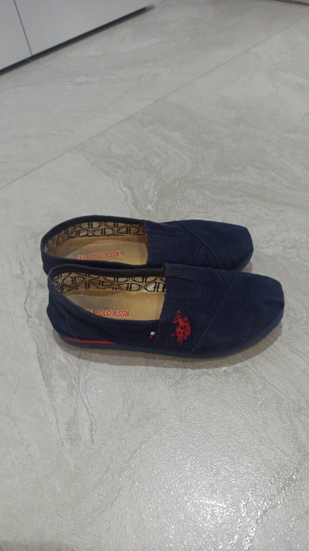 Lacivert Günlük Espadril Velcro - Görsel 4