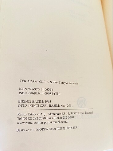 Beden Renk Şevket Süreyya Aydemir Tek Adam