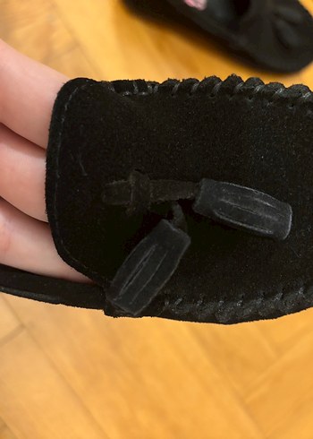 Erkek Çocuk Süet Siyah Püsküllü Ayakkabı - Görsel 5