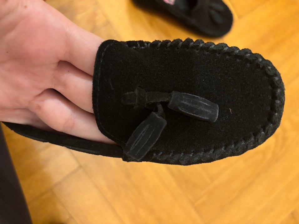 Erkek Çocuk Süet Siyah Püsküllü Ayakkabı - Görsel 5