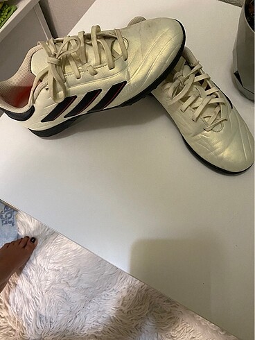 38 Beden ten rengi Renk Adidas copa pure orijinal halı saha ayakkabısı