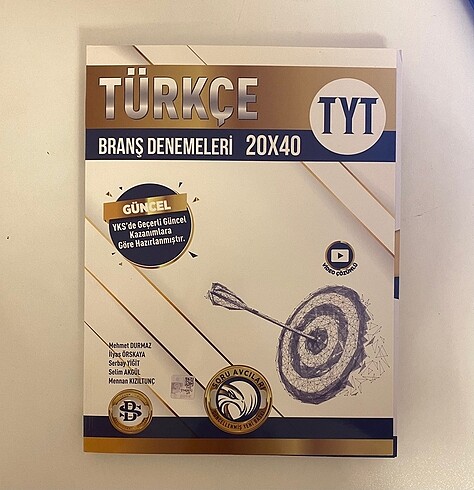 Bilgi Sarmal Yayınları- TYT Türkçe Branş Denemesi 20x40