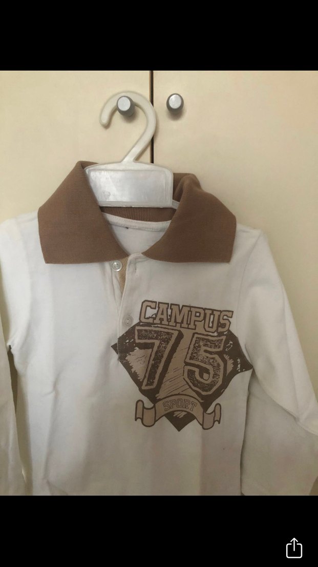 Erkek Bebek Polo Tişört - Görsel 2