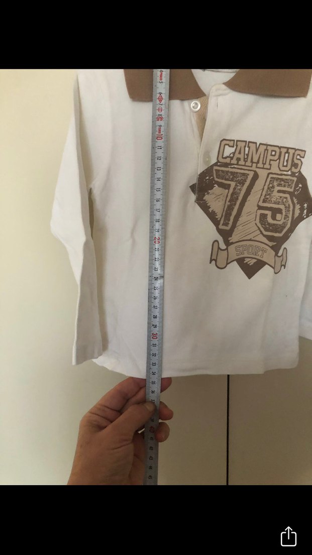 Erkek Bebek Polo Tişört - Görsel 3