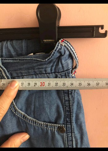 Erkek Çocuk Kapri Kot Pantolon - Görsel 7