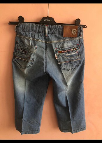 Erkek Çocuk Kapri Kot Pantolon - Görsel 2