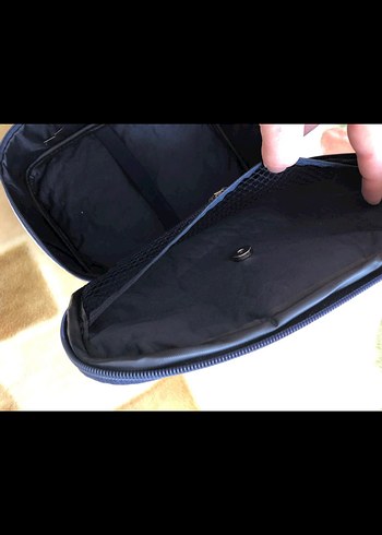 Beyaz İmitasyon Deri Makyaj Çantası - Görsel 4