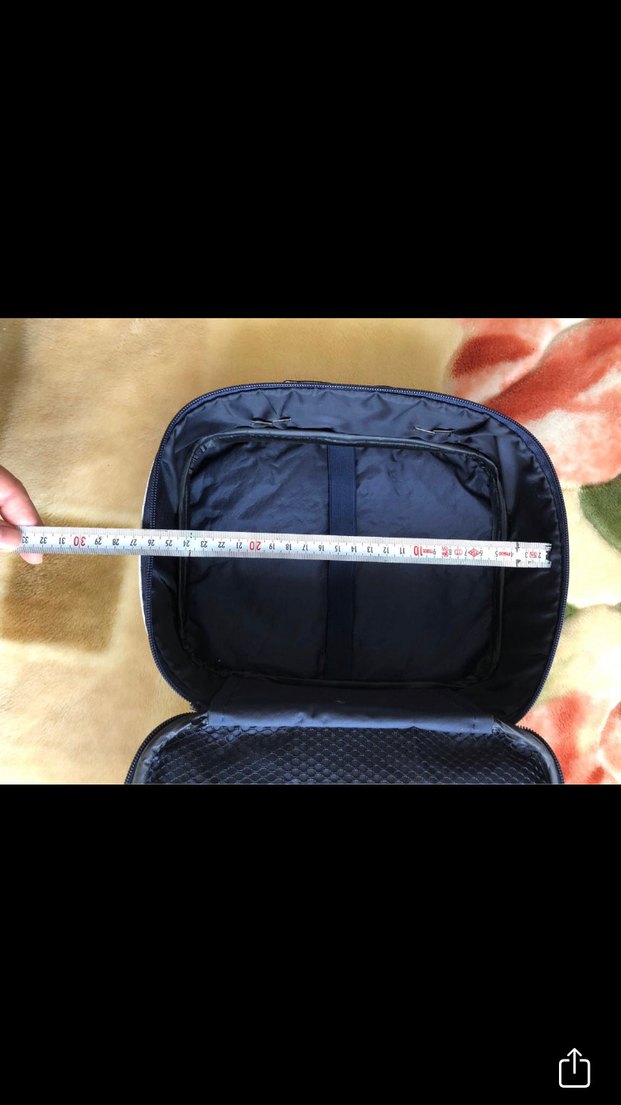 Beyaz İmitasyon Deri Makyaj Çantası - Görsel 5