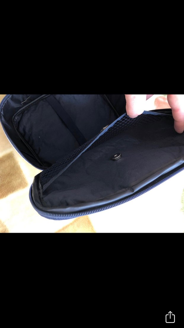 Beyaz İmitasyon Deri Makyaj Çantası - Görsel 4