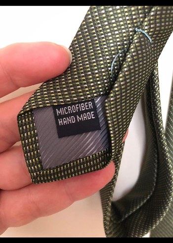 Koyu Haki Erkek Kravat - Görsel 5