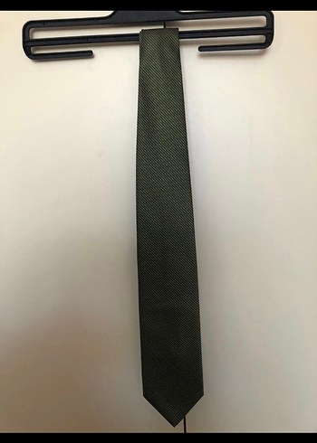 Koyu Haki Erkek Kravat - Görsel 6