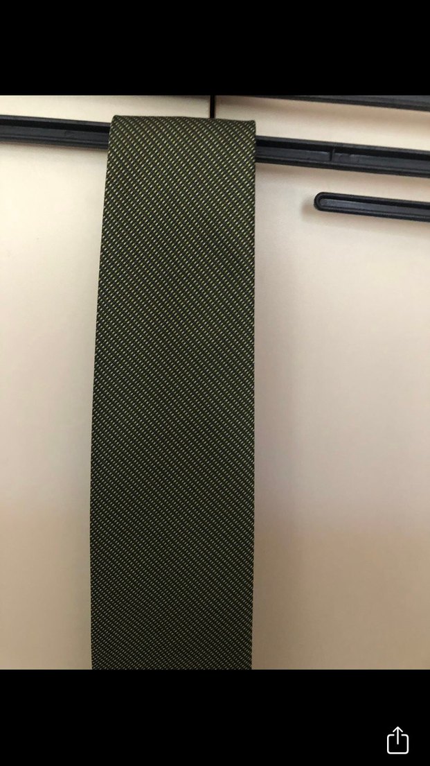 Koyu Haki Erkek Kravat - Görsel 2