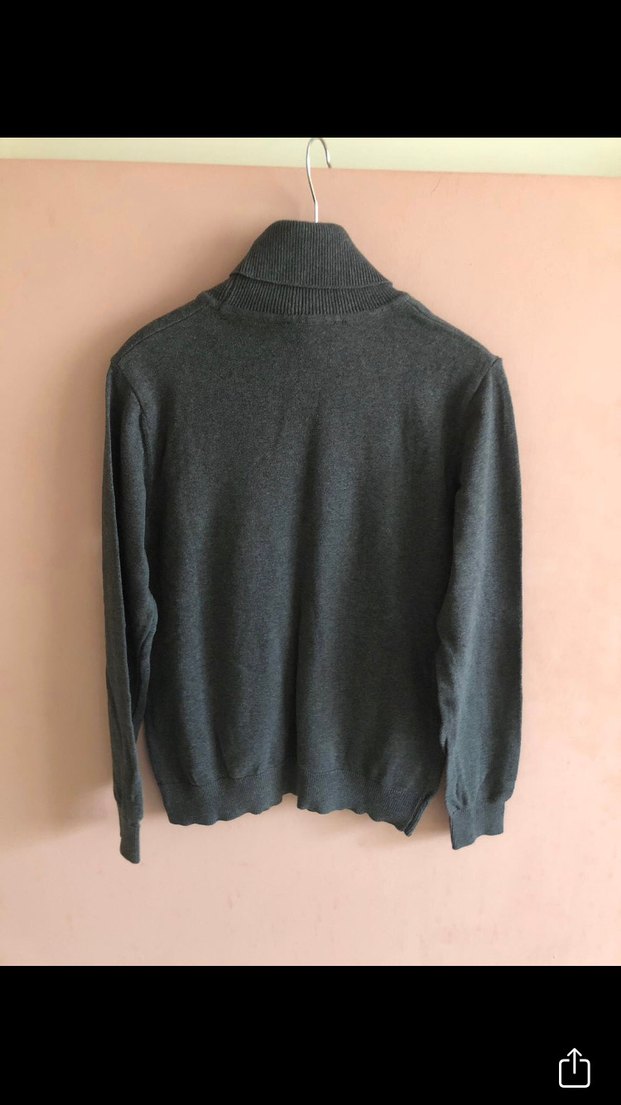 Balıkçı Yaka Kadın Triko Kazak - Görsel 2