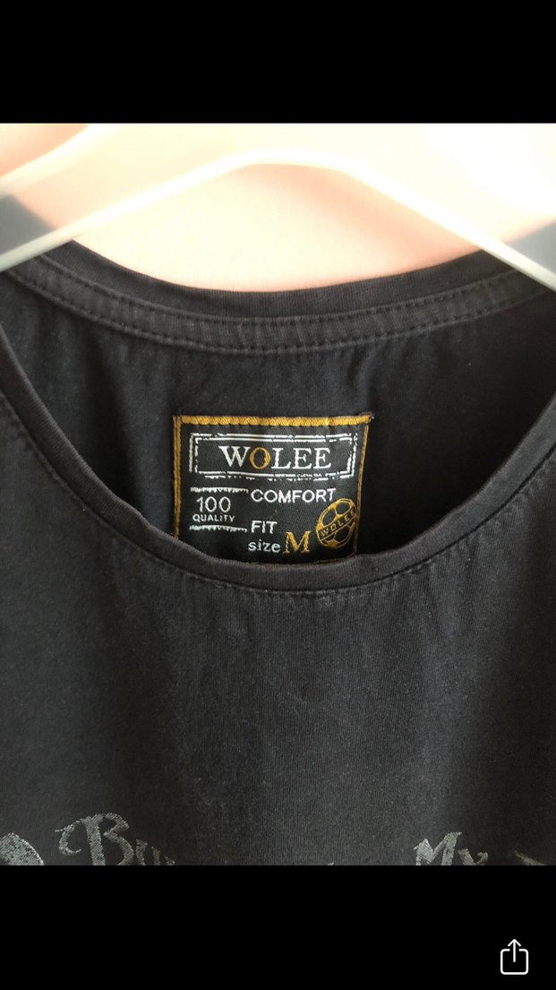 Siyah Baskılı Rock Punk Tişört - Görsel 2