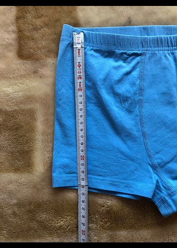 Mavi Erkek Çocuk Boxer - Görsel 3