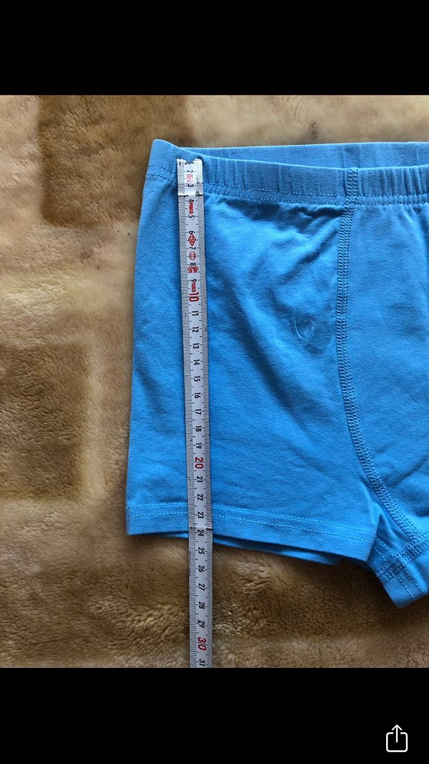 Mavi Erkek Çocuk Boxer - Görsel 3