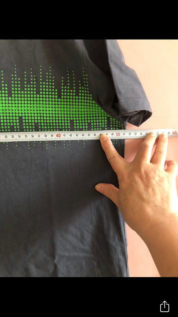 Yeşil Desenli Erkek Tişört - Görsel 5