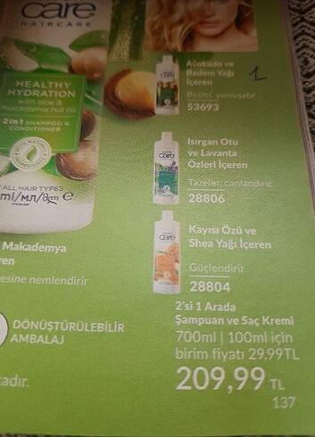 Beden Renk Şampuanlar