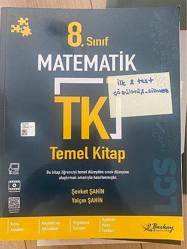 Berkay matematik 8.sınıf LGs