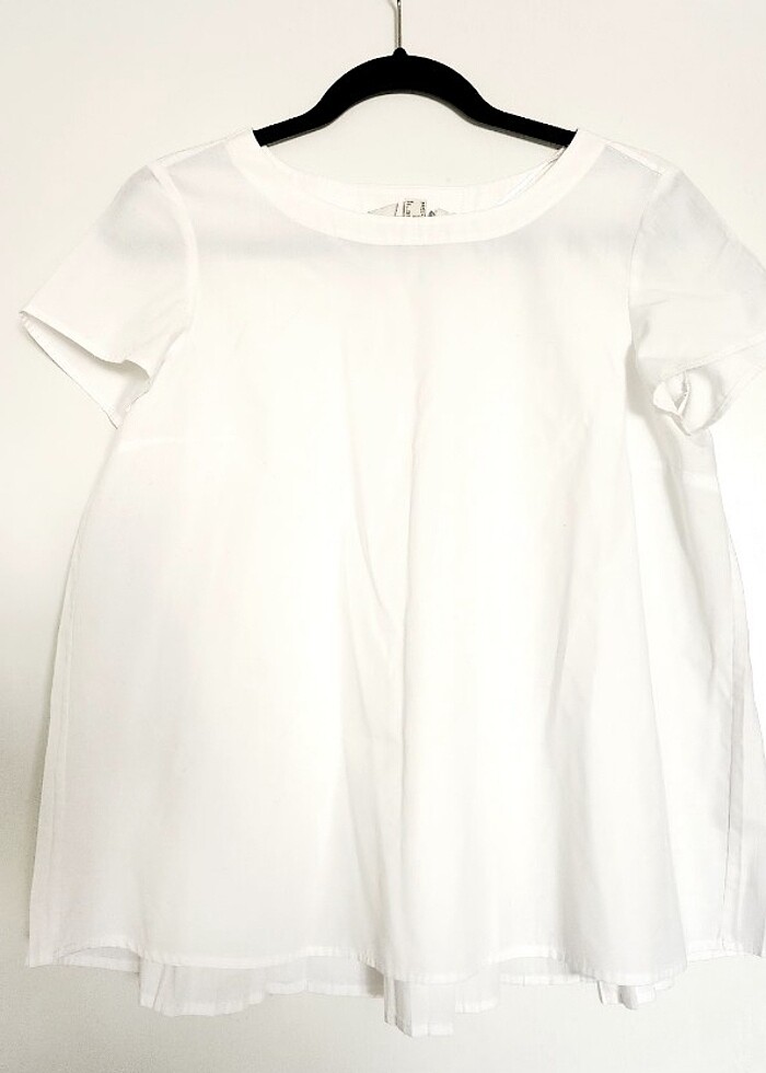 Kısa kollu ekru bej gömlek36 /38 beden - Görsel 4