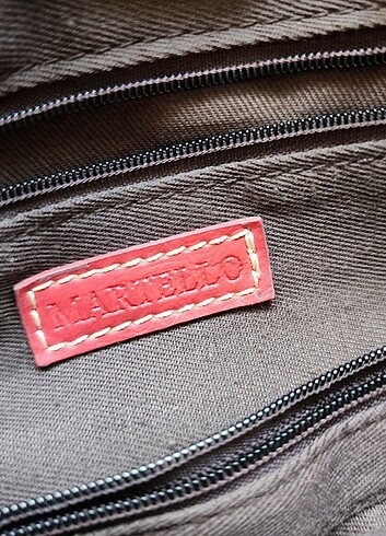 Koyu kırmızı büyük askılı çanta - Görsel 5