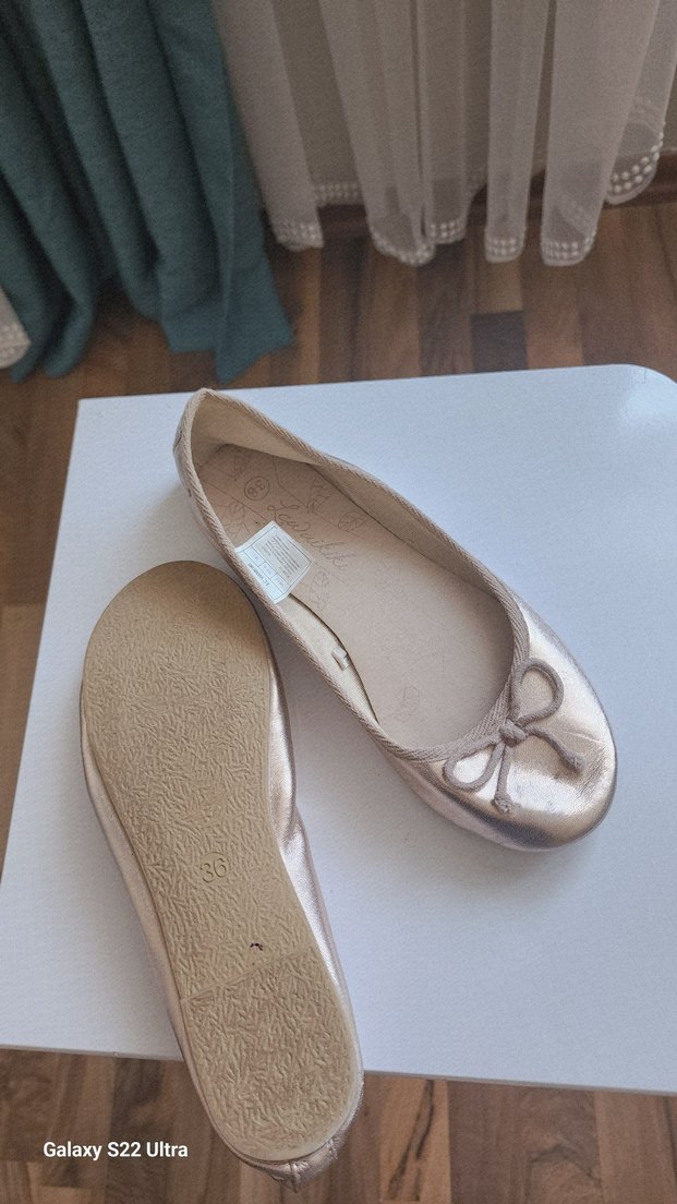 Rose gold Fiyonk Detaylı Babet - Görsel 2