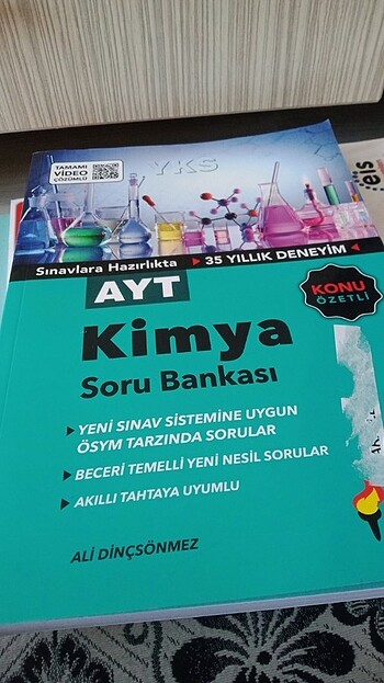 Aydın yayınları ayt kimya soru Bankası 