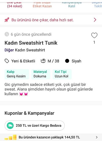 Diğer siyah Kapüşonlu fermuarlı sweat