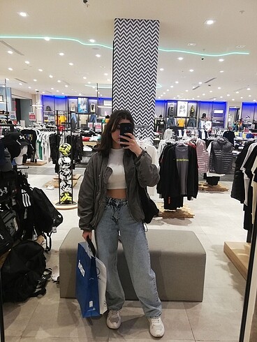 Bershka oversize spor ceker