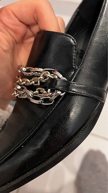 40 Beden Zara loafer ayakkabı