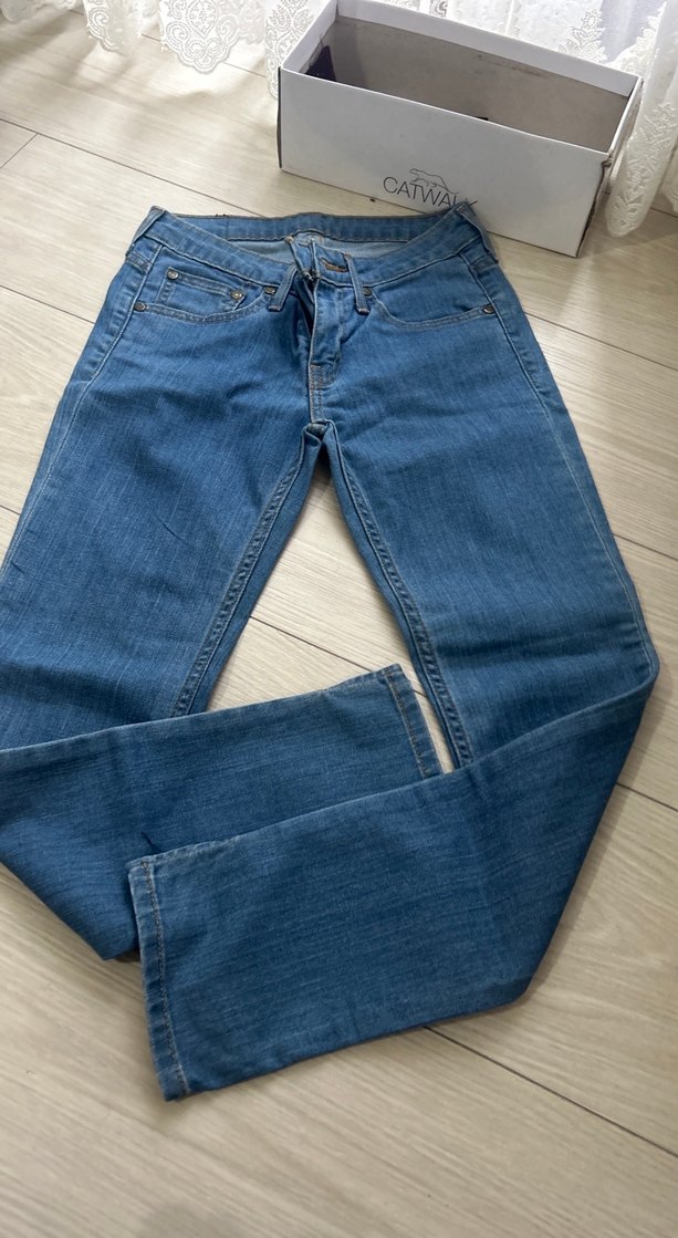 Mavi Rahat Kesim Kadın Denim Pantolon - Görsel 2