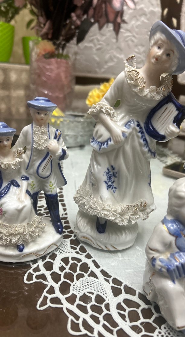 Beyaz Müzisyen Figürin Seti - Görsel 3