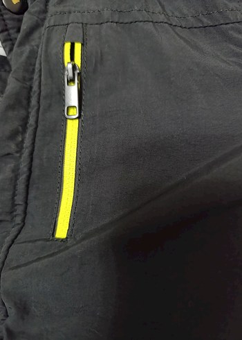 Düğmeli Siyah Erkek Çocuk Kaban - Görsel 6