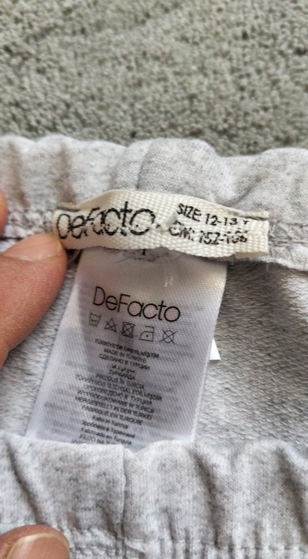 Gri kız çocuk tayt - Görsel 3