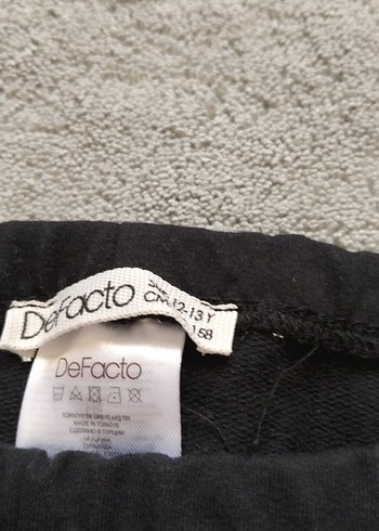 Kız Çocuk Siyah Tayt - Görsel 2