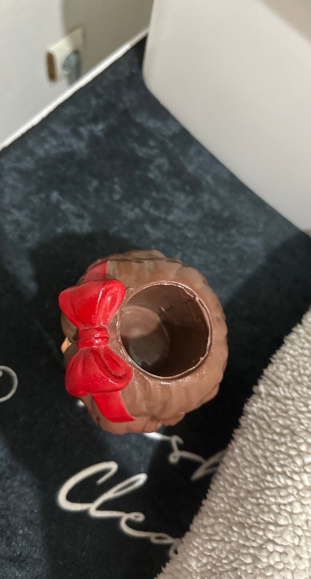 Kahverengi Kız ve Köpek Biblo - Görsel 2