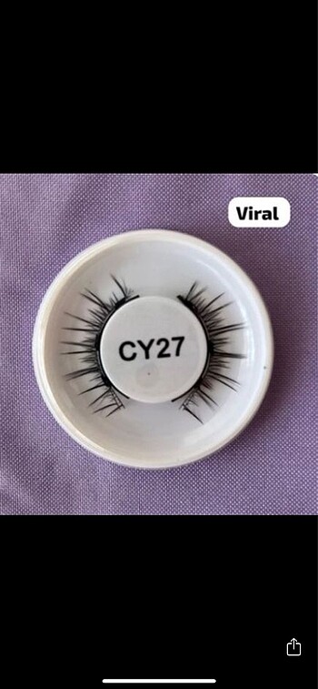 Mıknatıslı kirpik