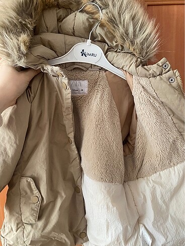 24-36 Ay Beden camel Renk Zara mont